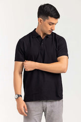 Black Basic Polo PKP-SB-102